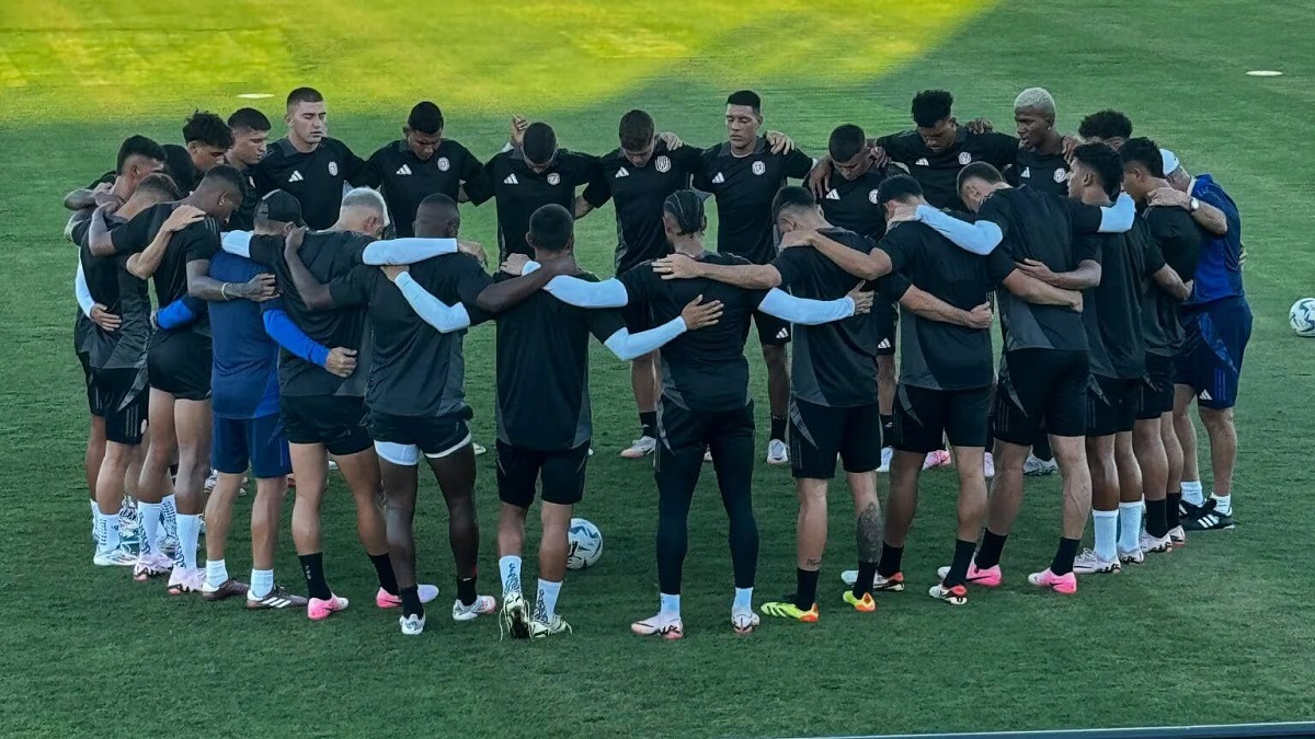 Entrenamiento de la Selección de Costa Rica