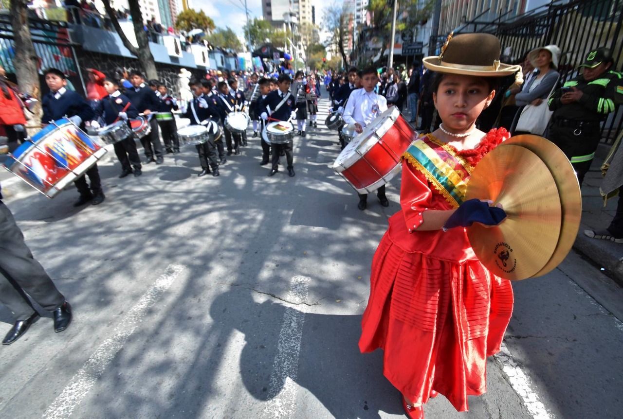 El desfile escolar por las fiestas julias cambia de ruta en el centro