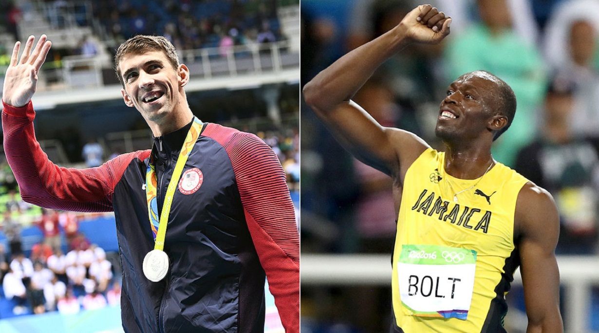 Michael Phelps / Usain Bolt