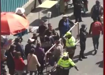 Gremiales de San Francisco rechazan la reubicación de sus puestos de venta.