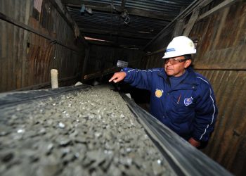 INE reporta ‘recuperación significativa’ de la minería con la exportación de plata, plomo y zinc