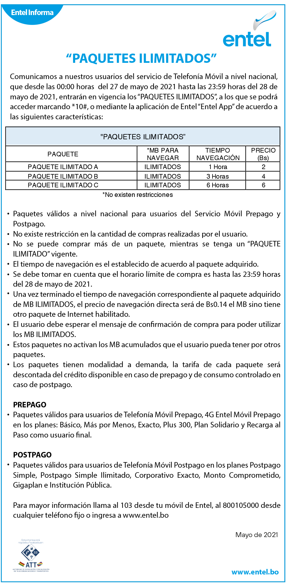 COMUNICADO