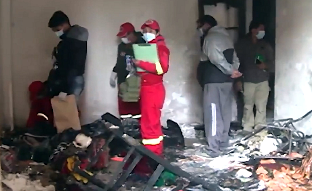 Fiscalía ratifica que no hubo intervención humana en incendio de la casa del Gobernador de Chuquisaca