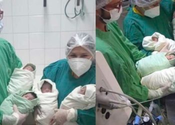 Nacen cuatrillizos en Tarija, la familia necesita ayuda