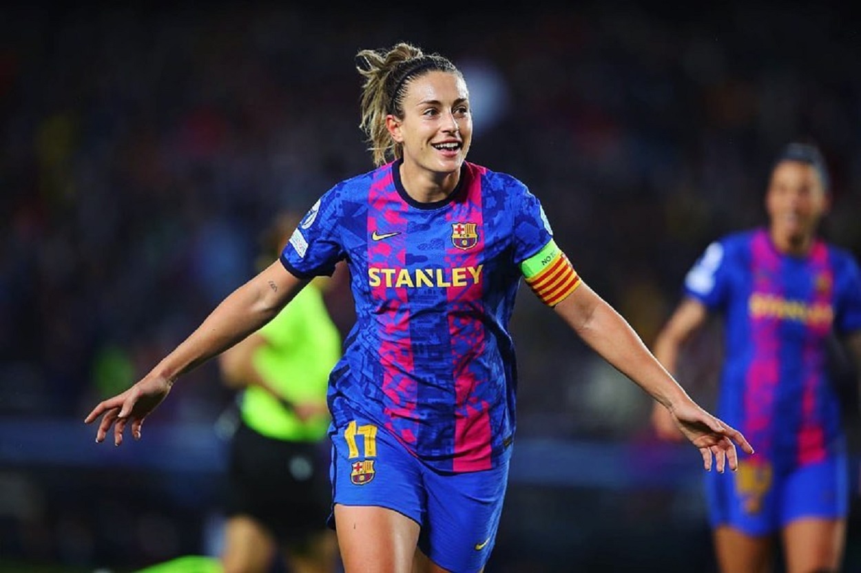 ‘Me encuentro al 100%’, tranquiliza Alexia Putellas