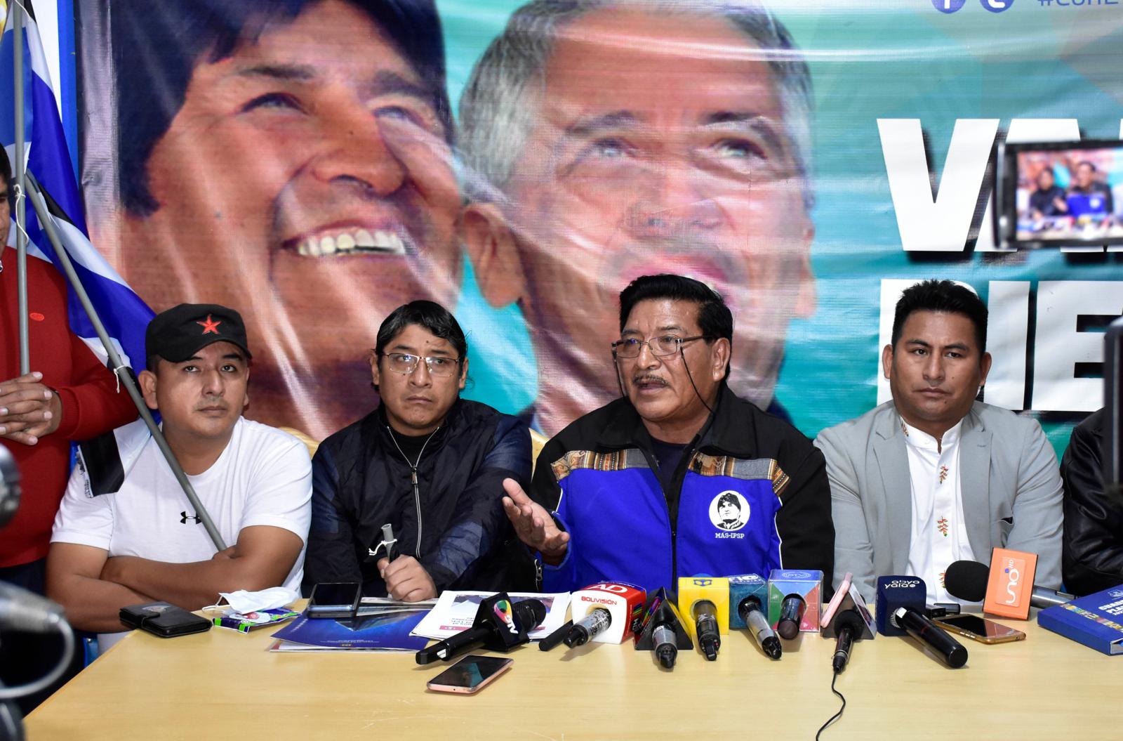 Dirigencia del MAS