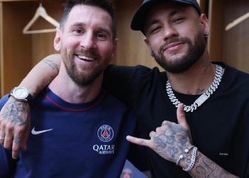 Neymar rinde homenaje a Messi tras su marcha del PSG