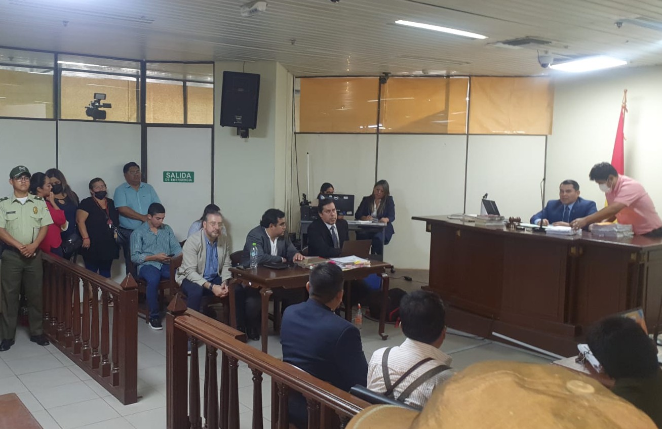 Se instala audiencia final contra Rómulo Calvo por el caso Wiphala