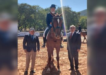 Binomio valluno de Arce y T-Selecto domina en adiestramiento de la Copa FEI Challenge