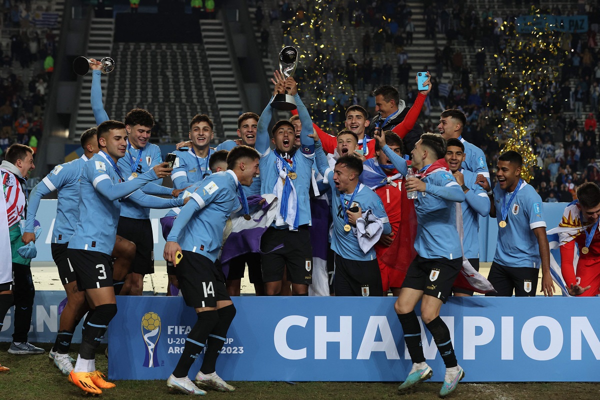 Uruguay derrota 1-0 a Italia y es campeón del mundo Sub-20