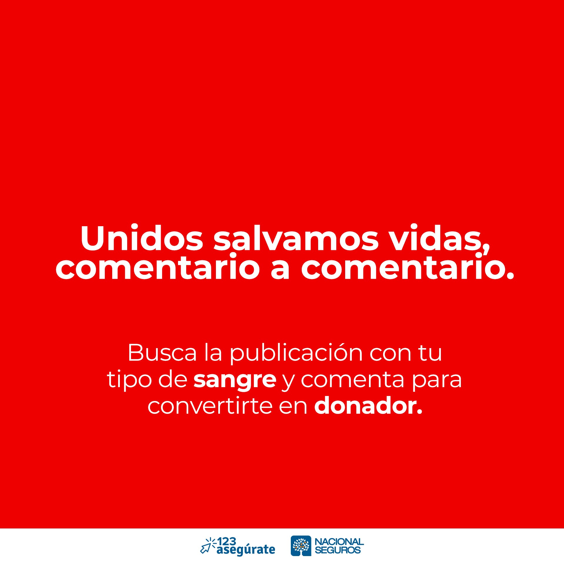 Athos y Nacional Seguros en una acción digital crean el primer banco de donantes de sangre del país