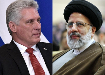 Miguel Díaz-Canel y Ebrahim Raisi. Presidentes de Cuba e Irán respectivamente
