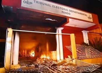 Tras fallo por quema del TED de Pando, vocal anuncia trabajo en prevención de delitos electorales