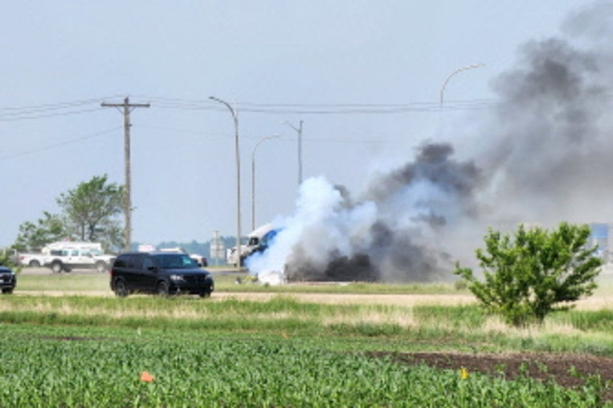 Accidente vial en Canadá.
