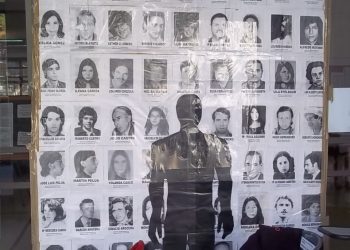 Homenaje a los Detenidos Desaparecidos en al dictadura de Uruguay