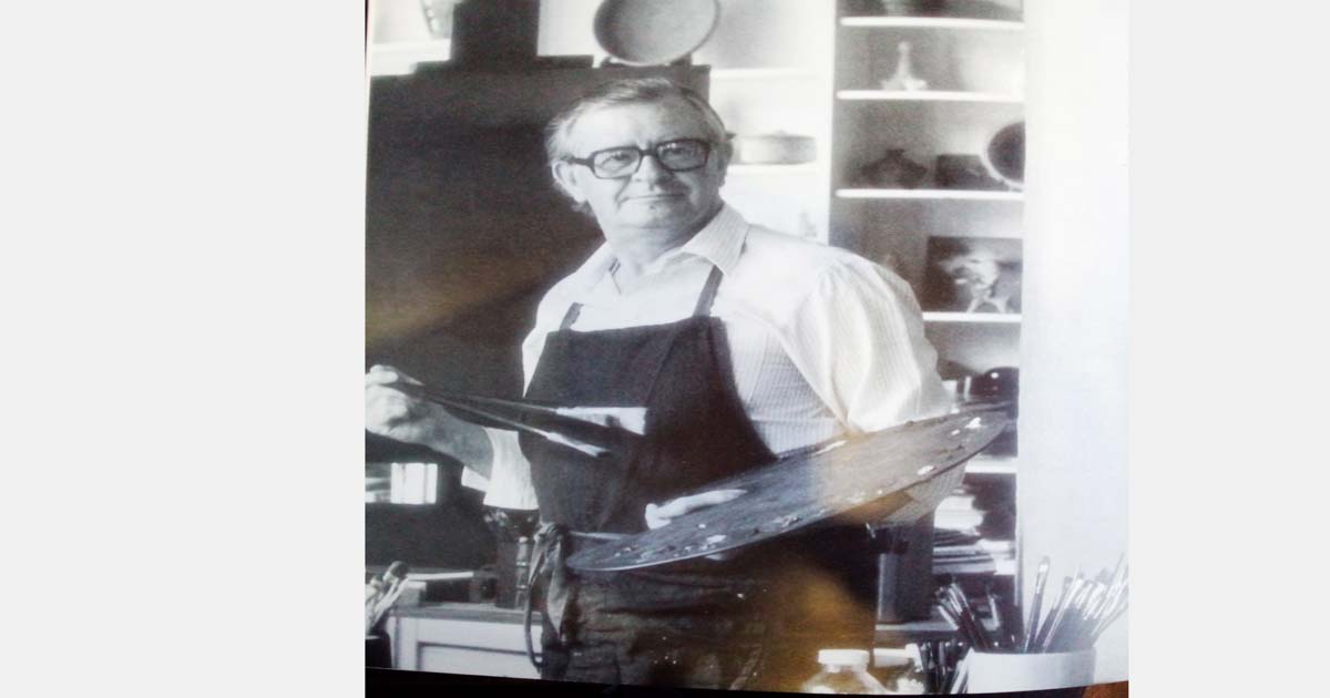 Sandra Boulanger hizo este retrato del artista Alfredo La Placa.