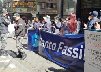 Trabajadores de Fassil advierten con marchas, piden respuesta del interventor al pago de salarios