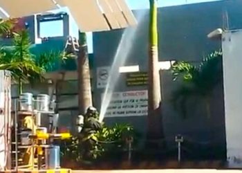 Explosión en un surtidor de Santa Cruz, hay al menos tres personas heridas
