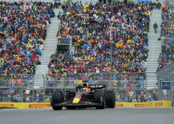 Verstappen domina bajo la lluvia el último ensayo del Gran Premio de Canadá de F1