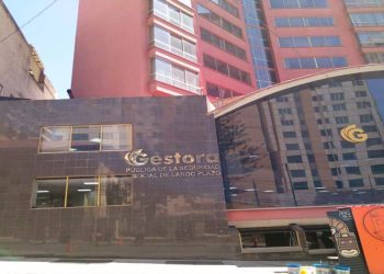 Oficina de la Gestora en La Paz.