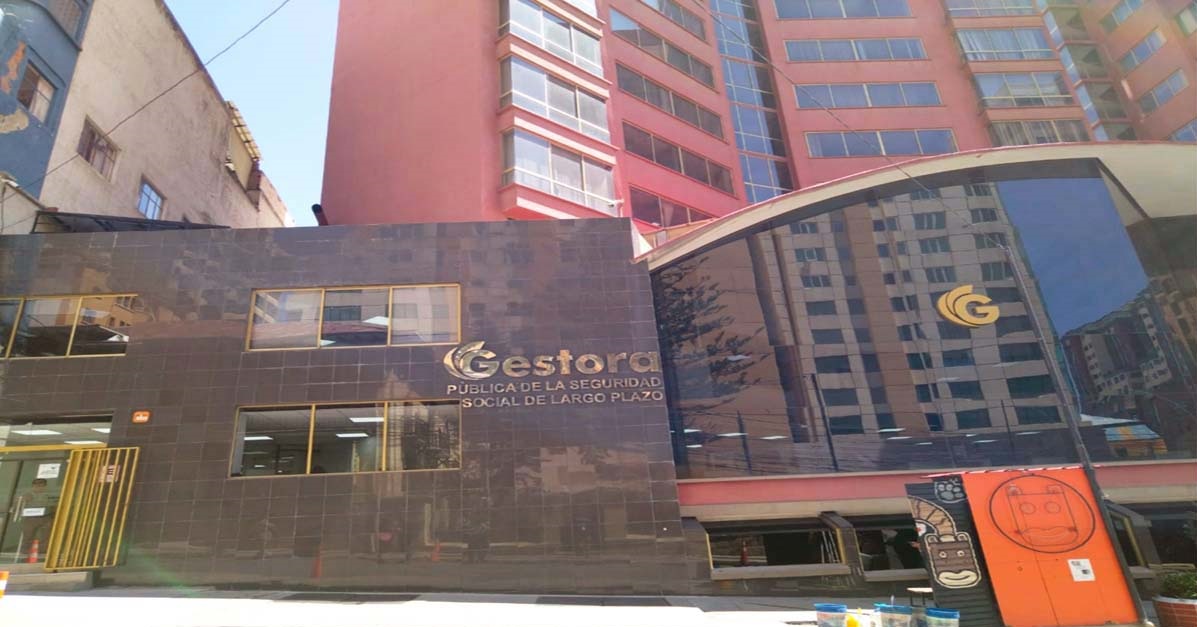 Oficina de la Gestora en La Paz.