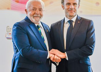 Encuentro de Lula y Macron en Japón