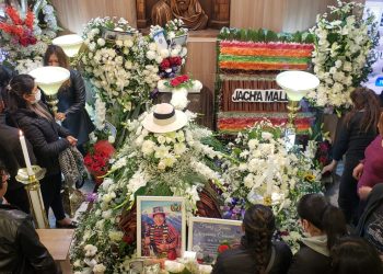 Franz Chuquimia, líder de Jach’a Mallku, será velado en el Teatro Municipal