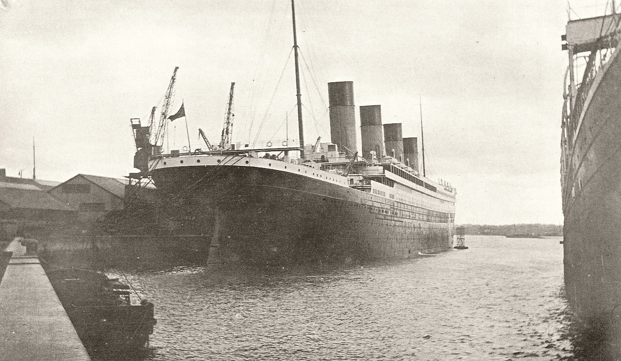 Titanic carta pasajero