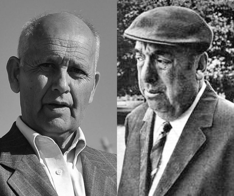 Manuel Araya y Pablo Neruda