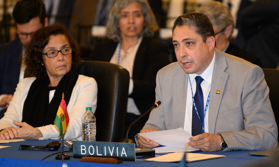 En la OEA, Bolivia ratifica la ‘necesidad de diálogo’ con Chile por la demanda marítima