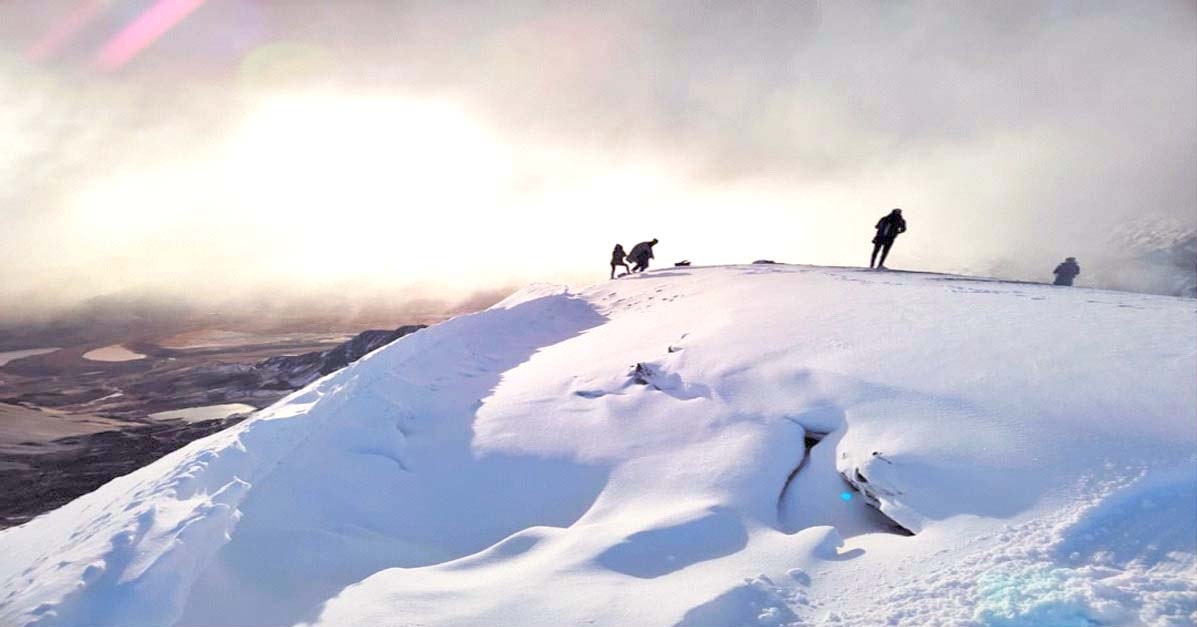 Una escalada al Illimani.