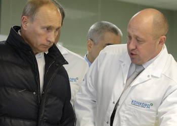 Vladimir Putin y Yevgueni Prigozhin