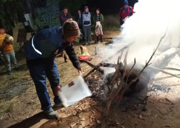 En Cochabamba se registraron 15 incendios forestales que afectaron seis hectáreas de pajonales.