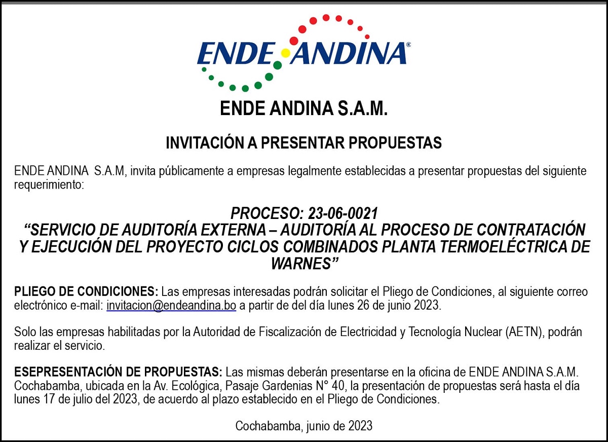 COMUNICADO