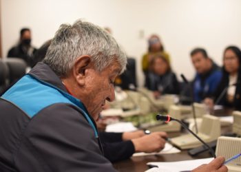 Arias anuncia la instalación de un centro de monitoreo de cámaras en La Paz