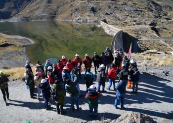 Inspeccionan represas de La Paz y se descarta contaminación minera