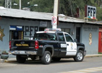 Imagen referencial de las oficinas donde trabajaban los 16 empleados policiales en México