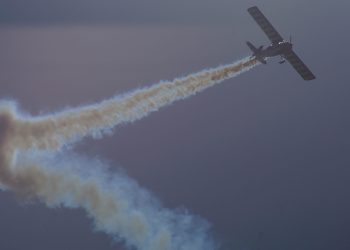 Imagen referencial del accidente aéreo en Argentina.