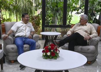 El presidente Arce y su homólogo Díaz Canel revisan agenda bilateral