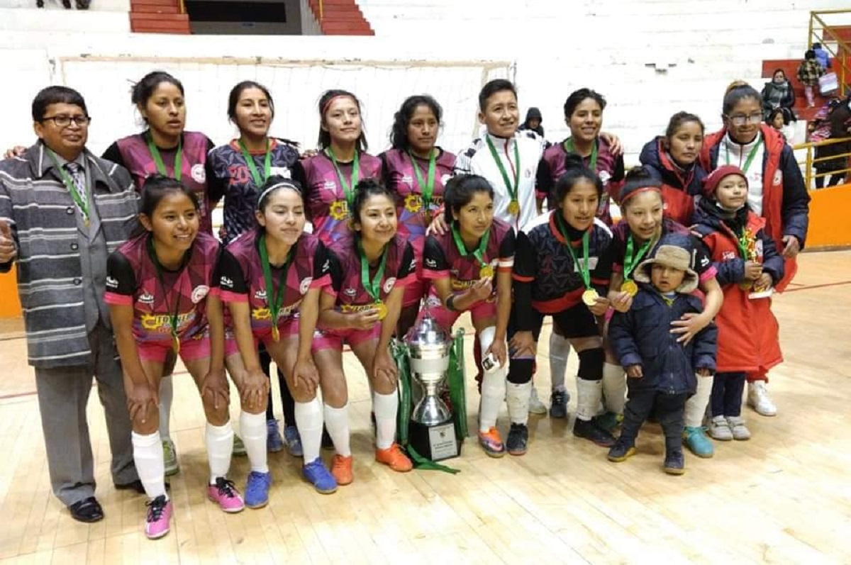 Potosí campeón del Nacional de Selecciones Departamentales Femenino de Futsal