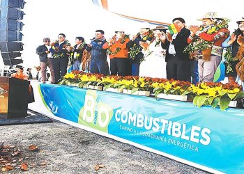 Hasta septiembre llegarán los equipos para emplazar la Planta de Biodiesel en Santa Cruz