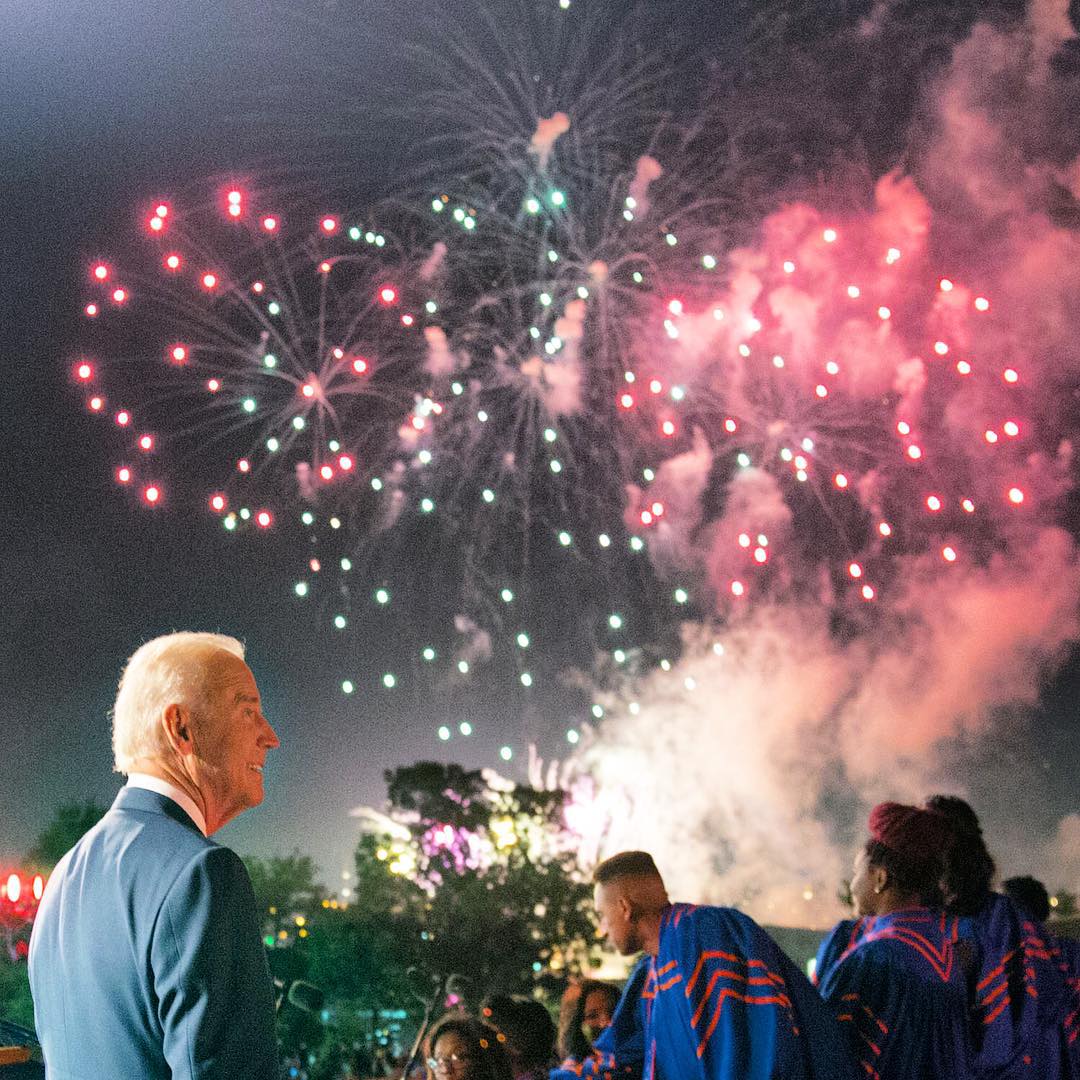 Joe Biden pide parar violencia en el 4 de Julio