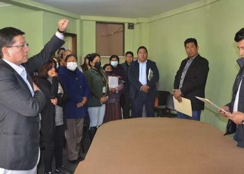 Cae por un escándalo el director del Sernap y jura en su lugar Omar Tejerina