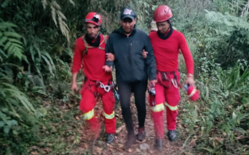 El hombre extraviado en el Camino del Inca es hallado con vida