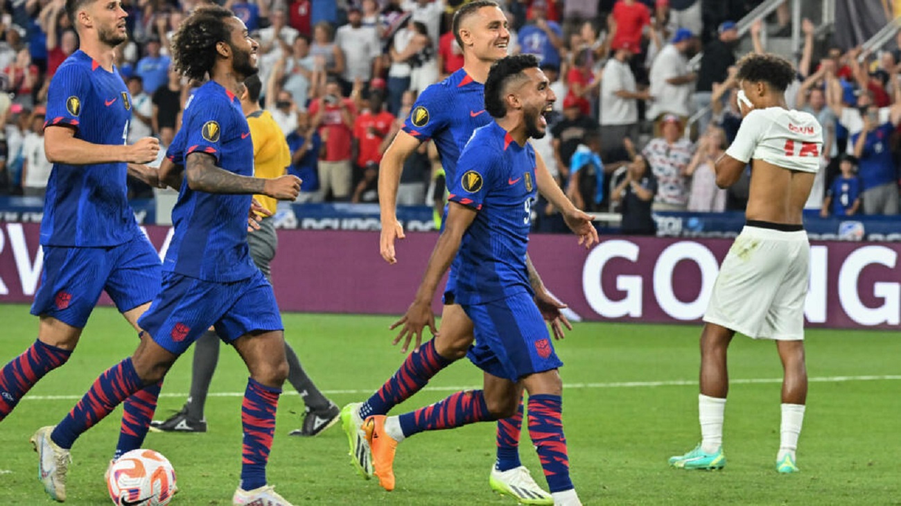 EEUU sobrevive a Canadá y avanza junto a Jamaica a semifinales de Copa Oro