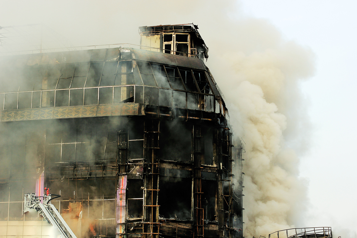 Imagen referencial de incendio de México