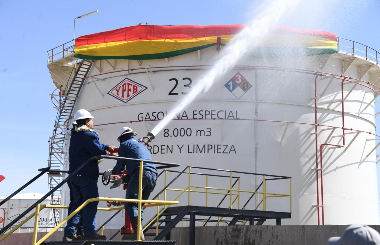 Incrementan a 10 días la capacidad de almacenaje de combustibles en la Planta de Senkata