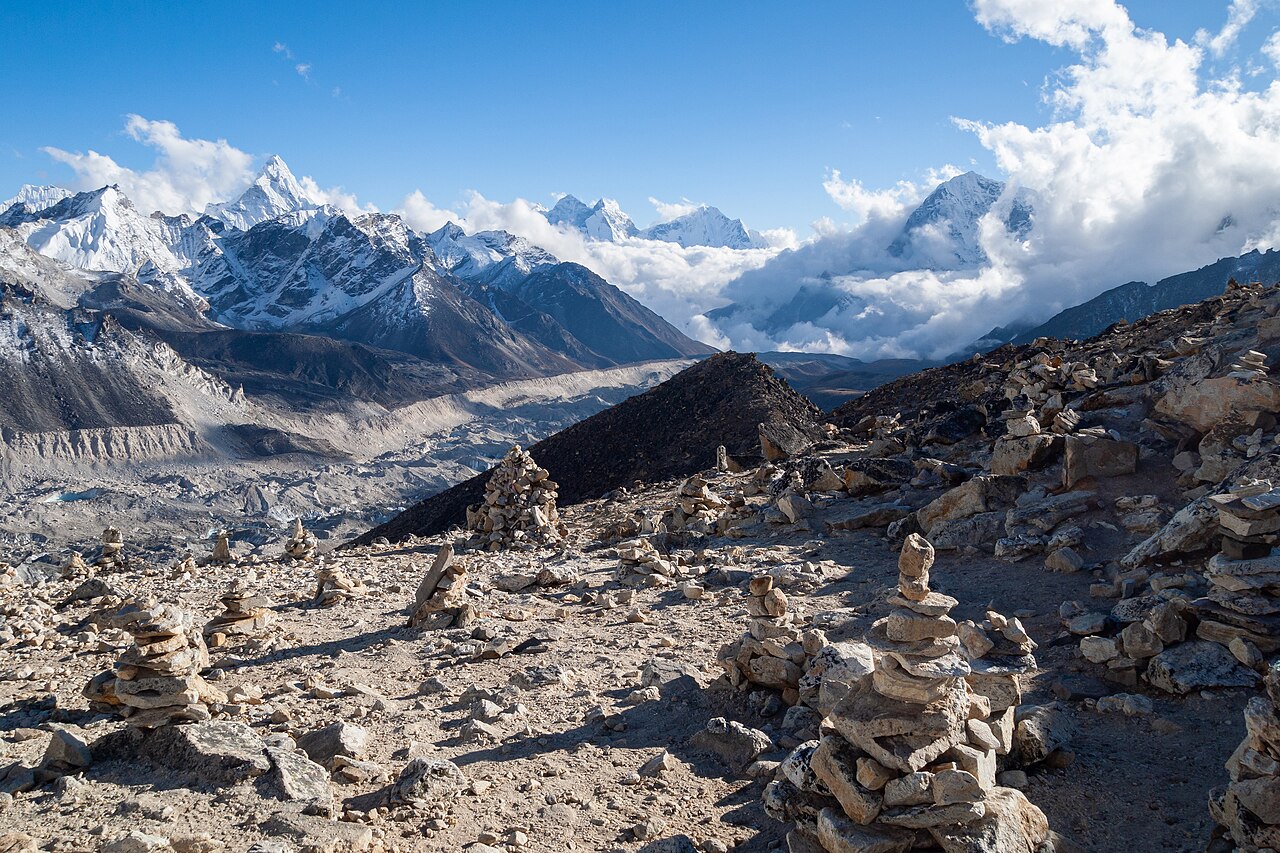 Everest en Nepal donde sucedió el siniestro de los mexicanos