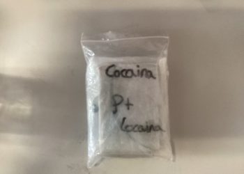Imagen referencial de la cocaína confiscada en Uruguay