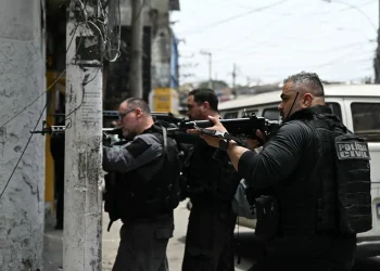 La Policía realizó un megaoperativo en una favela/AFP